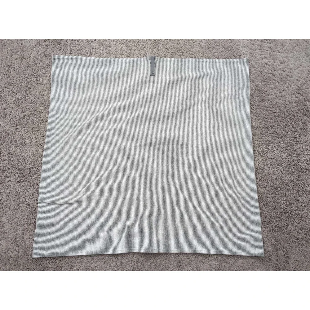 Lululemon‎ Scarf Womens One Size Gray Infinity Loop Neck Warmer Heather Ribbed
